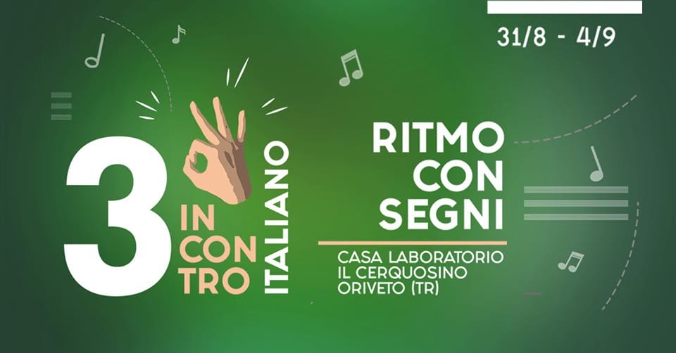 Ritmo con Segni – Incontri nazionali
